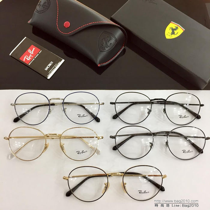 RAYBAN雷朋 RB3582 光學鏡架新品 復古圓款 太陽鏡 男女通用  lly1625